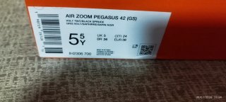 Nike Pegasus 42 Zapatillas Running Verde/Blanco Ta