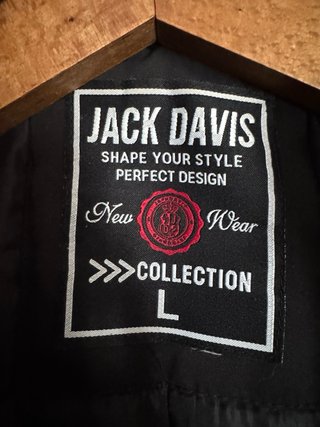 Cazadora Jack Davis Talla L Negra