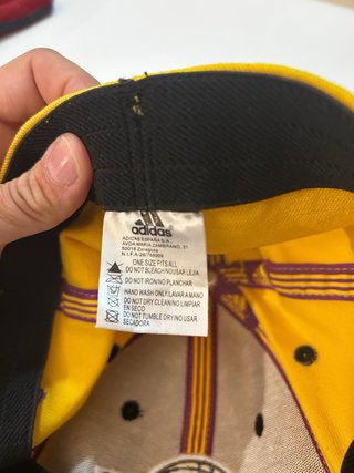 Gorra Adidas Los Angeles Lakers Morado Amarillo