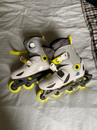 Patines infantiles con protección