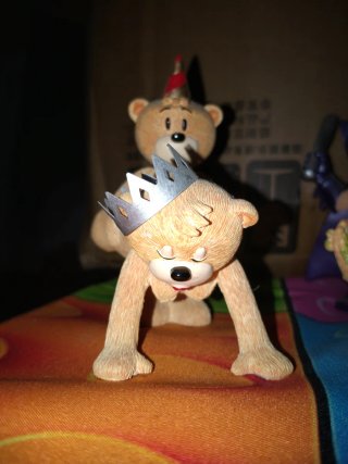 Figuras bad taste bear Brandy y sugar pareja
