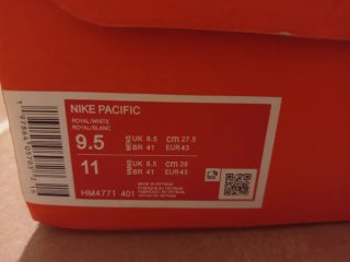 Nike Pacific Zapatillas Azul y Blanco
