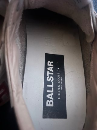 Golden Goose Ballstar Talla 44 Beige/Gris