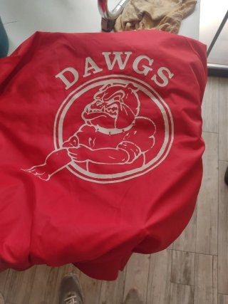 Cazadora Vintage Dawgs Roja