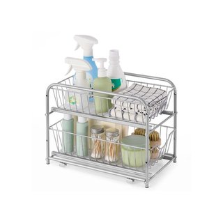 Organizzatore da Cucina Estraibile per Armadietto · Metallo