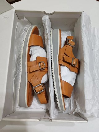 Sandalias Geox Piel Marrón Talla 39