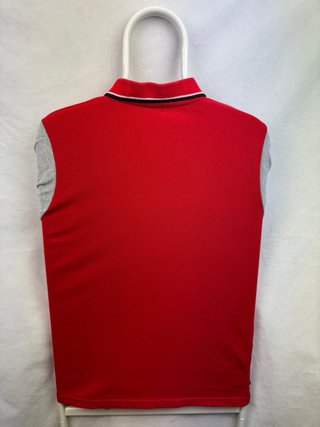 Polo Tommy Hilfiger Manga Larga XL  Rojo