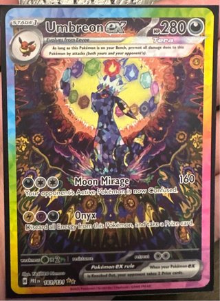 Mistery Box - Pokémon: Umbreon EX (161/130)