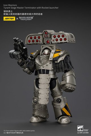 JoyToy Warhammer 30k Iron Warriors Siege Master