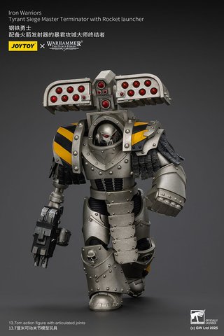 JoyToy Warhammer 30k Iron Warriors Siege Master