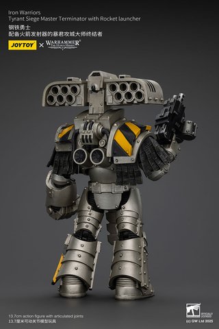 JoyToy Warhammer 30k Iron Warriors Siege Master