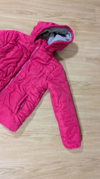 Anorak niña rosa