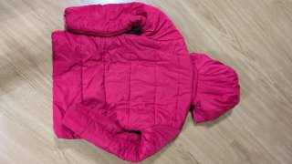 Anorak niña rosa