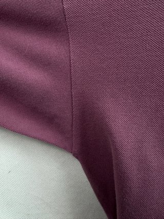 Polo Lacoste Morado Talla L