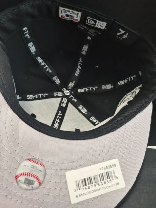 Gorra New Era 59FIFTY Negra Talla 7.1/4