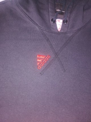 Sudadera Adidas AC Milan Negra Roja