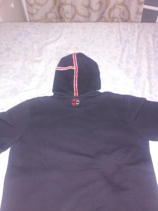 Sudadera Adidas AC Milan Negra Roja