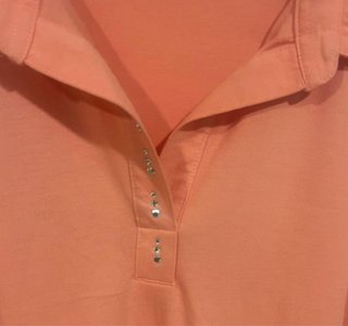 Camisa polo Collection rosa talla XXXL