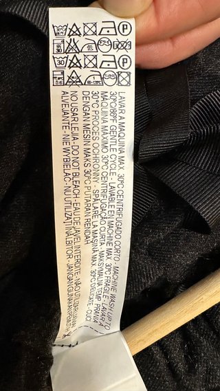 Pantalones Zara Negro Talla L