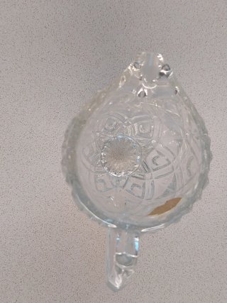 Caraffa in cristallo di Boemia