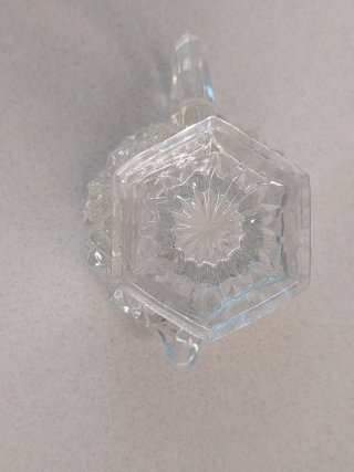 Caraffa in cristallo di Boemia