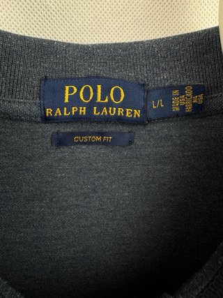 Polo Ralph Lauren Custom Fit Talla L Azul