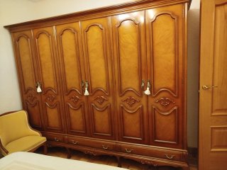 Armario de madera 6 puertas