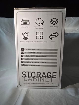 Mobiletto organizer 3 ripiani