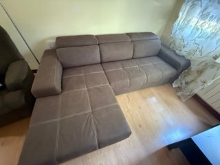 Sofá chaise longue 3 plazas extensible