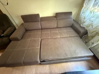 Sofá chaise longue 3 plazas extensible