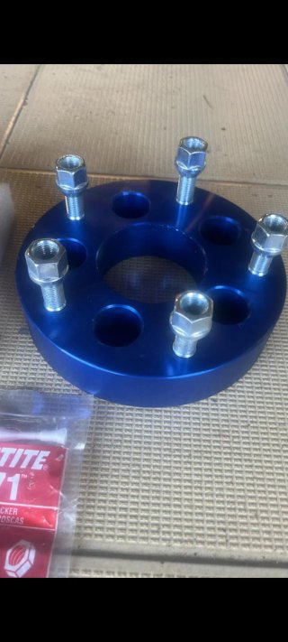 Separadores Rueda Jeep Grand Cherokee Azul