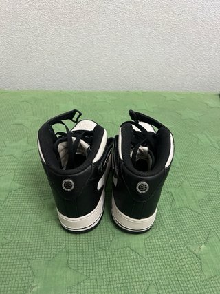 Zapatillas Nike Air Force 1 Mid Negras y Blancas