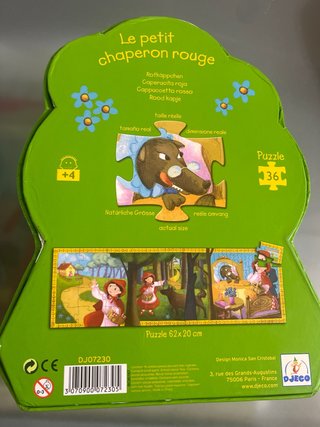 Pack Puzzles Caperucita Roja y Los Tres Cerditos