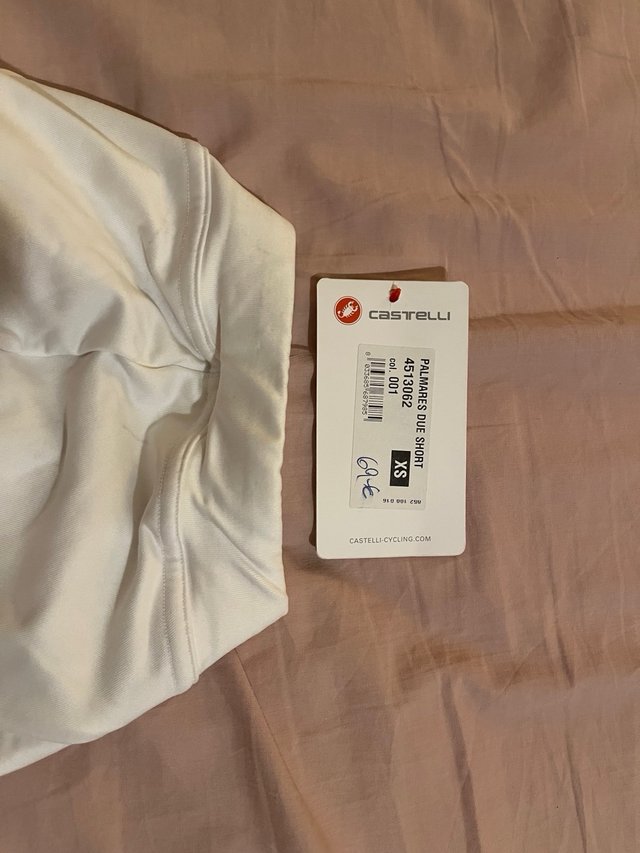 Culotte Corto Castelli sin tirante size XS NUEVO