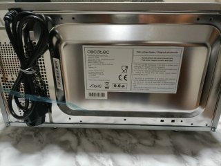 Horno Microondas Cecotec 20L capacidad