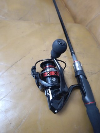 Caña 2.1m + Carrete Calamar Chipirón