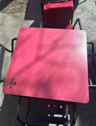 Sedia in metallo per terrazzo