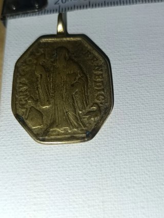 Medalla San Benito Siglo XVIII