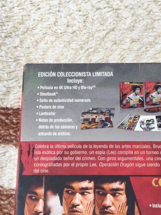 Operación Dragón 4K+BLURAY STEELBOOK UCE