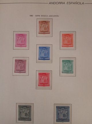 Andorra Español MNH 1963/1995+REGALO Álbum y Hojas