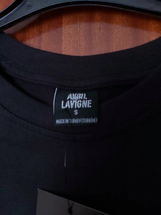 Avril Lavigne camiseta oversize calavera rosa S/L