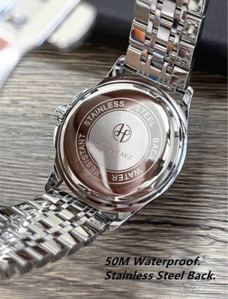 Reloj Pablo Raez Hombre Plata y Blanco