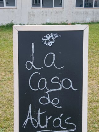 Casa con jardin  para celebraciones