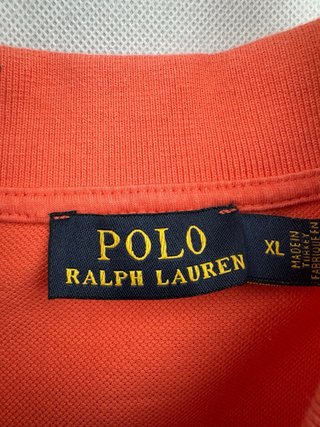 Polo Ralph Lauren Talla XL Naranja