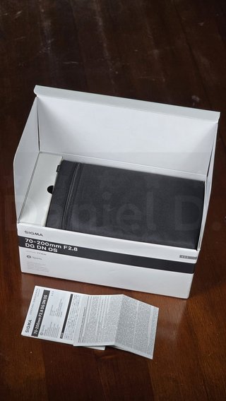 NUEVO Objetivo Sigma 70-200mm F2.8 DG DN OS Sony E
