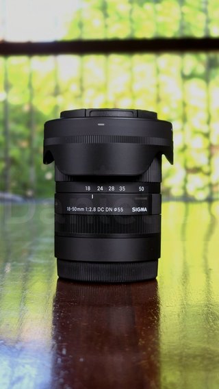 NUEVO Objetivo Sigma 18-50mm F2.8 DC DN Sony E