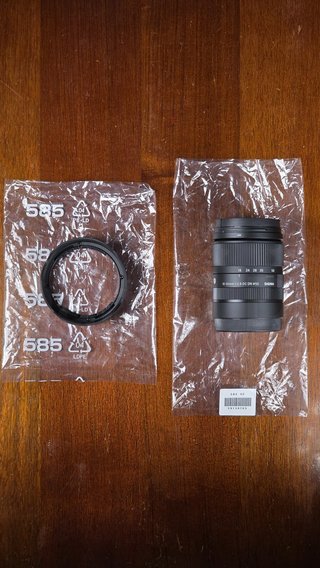 NUEVO Objetivo Sigma 18-50mm F2.8 DC DN Sony E