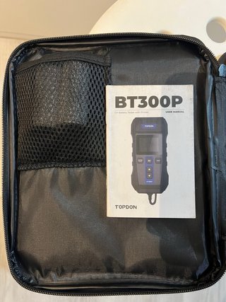 TOPDON BT300P Comprobador Baterías 12V