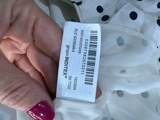 Vestido Verano Lunares Talla XS