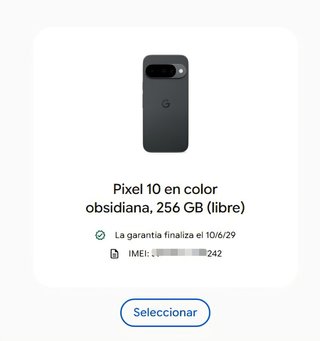Google Pixel 10 256GB COMO NUEVO
